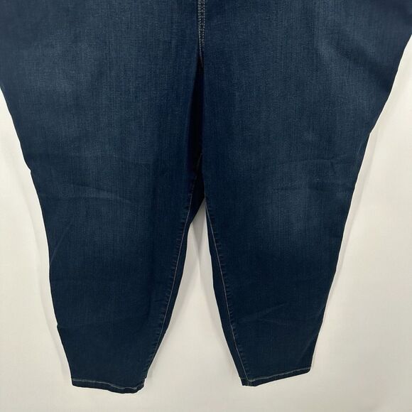 NWT‎ Torrid Midfit Super Skinny Blue Denim Plus Size Jeans Pants Size 30R - Picture 3 of 6